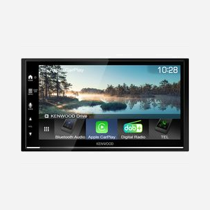 Kenwood DMX7722DABS Autoradio Numérique 2 DIN, Écran Tactile LED 6.8", DAB+, Bluetooth, WiFi Bi-bande, Apple CarPlay & Android Auto, USB, Formats AAC/FLAC/MP3 - Miniature 3
