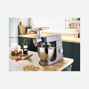 Presse à Pâtes Kenwood KAX92.A0ME Corps Aluminium/Inox, Disque Pâtes Inclus, 2 Vitesses, 375x320x120mm, Lavable, Compatible Robots Ménagers Kenwood - Miniature 2