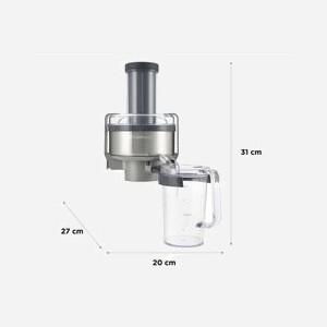 Accessoire Presse-Agrumes Kenwood AT 641, Corps Inox, Dimensions 200x310x270mm, Référence AWAT641B01, Poids 2.74kg, Couleur Grise - Miniature 5
