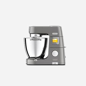 Robot Mixer Kenwood KWL90.004SI Argent 1400W, Bol 7L Acier Inoxydable, 12 Vitesses, Fonctions Mélange/Pétrissage/Batteur, Dimensions 200x395x385mm