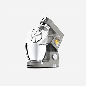 Robot Mixer Kenwood KWL90.004SI Argent 1400W, Bol 7L Acier Inoxydable, 12 Vitesses, Fonctions Mélange/Pétrissage/Batteur, Dimensions 200x395x385mm - Miniature 5