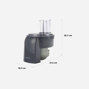 Kenwood KAX400PL - Accessoire Robot Culinaire - Corps Aluminium/Plastique Gris - Dimensions 185x212x267mm - Poids 1.7kg - Réf. AW20010009 - Miniature 3
