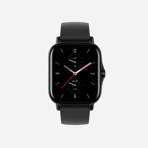 Electrolux Amazfit GTS 2 : Smartwatch 43mm AMOLED 1.65" 348x442 GPS Bluetooth 5.0 WiFi Batterie 246mAh Étanchéité 5 ATM Bracelet Silicone Noir - Miniature 1