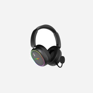 Nobo ESH40 : Casque Gaming Circum-Aural Filaire/Sans Fil Bluetooth 5.4, Micro Unidirectionnel Amovible, Réduction de Bruit Active, 10-44000Hz, Noir - Miniature 3