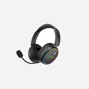 Nobo ESH40 : Casque Gaming Circum-Aural Filaire/Sans Fil Bluetooth 5.4, Micro Unidirectionnel Amovible, Réduction de Bruit Active, 10-44000Hz, Noir - Miniature 4