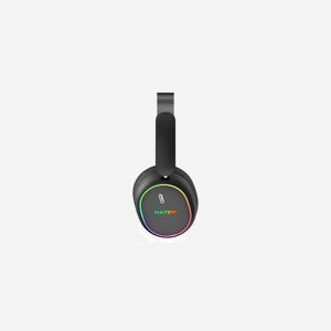 Nobo ESH40 : Casque Gaming Circum-Aural Filaire/Sans Fil Bluetooth 5.4, Micro Unidirectionnel Amovible, Réduction de Bruit Active, 10-44000Hz, Noir - Miniature 5