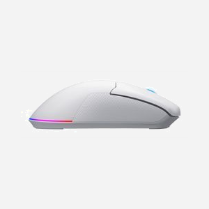 Nobo HTM631 Souris Gaming Ambidextre Wireless 2.4GHz/Bluetooth/USB Type-C, 12000 DPI Optique, 8 Boutons Programmables, Capteur PixArt PMW 3311, Blanc - Miniature 5
