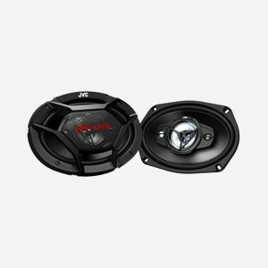Haut-parleur Auto Ovale 4-Voies JVC CS-DR6940 : 550W Crête, 90W RMS, 4 Ohm, 56-21000Hz, Woofer 150x230mm, Tweeter 2.5cm, Profondeur 7.9cm, 86dB