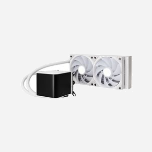 Kit de refroidissement liquide CPU Modecom Panorama ARGB 240 Blanc - Radiateur 279x120x30mm, 2x120mm ventilateurs FDB 500-1850 RPM, sockets Intel/AMD - Miniature 3