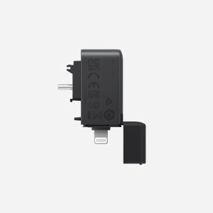 Lecteur Cartes MicroSD NRGkick CINSBBMB (MicroSD/SDHC/SDXC) USB-Type C/Lightning, Compatible iOS/Android, 46.4x14x30.9mm, Noir, Pour Insta360 X4 - Miniature 4