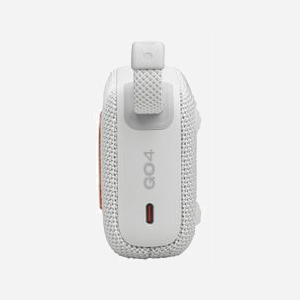 Triton JBL Go 4 Blanc - Enceinte Portable Mono 4.2W RMS, 90-20000Hz, Bluetooth 5.3, IP67, Batterie 850mAh, Autonomie 7h, USB Type-C - Miniature 4
