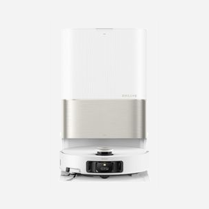 Dreame X50 Ultra Aspirateur Robot 0.395L Noir/Acier Inox/Blanc, Navigation 3D, Batterie 6400mAh, Autonomie 220min, Alexa, Compatible TUV