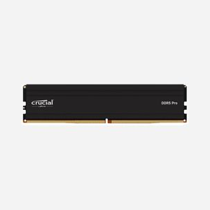 Crucial Module Mémoire DDR5 16 Go 5600 MHz DIMM 288-pin 1.1V Unbuffered CAS 46 (1 x 16 Go) Réf: CP16G56C46U5T
