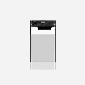 UNITEK S1103A Boîtier externe transparent pour stockage de données, compatible avec disques durs HDD et SSD SATA 2.5 pouces - Miniature 3