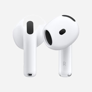 Écouteurs Apple AirPods 4 True Wireless Stereo (TWS) avec Bluetooth, micro intégré, design intra-auriculaire, compatibilité iOS/macOS, autonomie adaptée sport/quotidien, couleur blanc (réf. MXP63ZM/A) - Miniature 2
