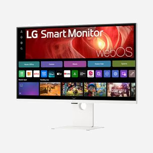 LG 37U730SA-W.AEU : Écran LCD 37" 4K Ultra HD (3840x2160) IPS, 5ms GTG, 300cd/m², HDR10, webOS, Hub USB-C 65W, Blanc, VESA 100x100 - Miniature 2