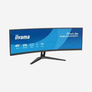 iiyama ProLite XCB4594DQSU-B1 écran incurvé 44.5" 5120x1440 Dual QHD VA 1500R 450 cd/m² 2ms HDMI DisplayPort USB - Miniature 3