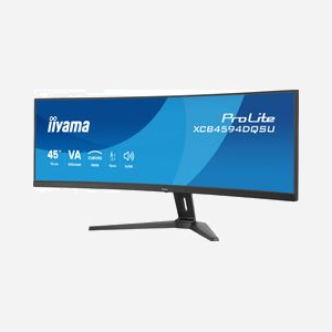 iiyama ProLite XCB4594DQSU-B1 écran incurvé 44.5" 5120x1440 Dual QHD VA 1500R 450 cd/m² 2ms HDMI DisplayPort USB - Miniature 4