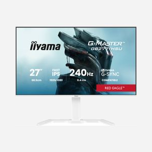 iiyama G-MASTER GB2771HSU-W1 écran LCD 27" Full HD 1920x1080 16:9 178° USB 3.2 Gen 1 VESA blanc - Miniature 2