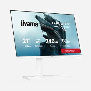 iiyama G-MASTER GB2771HSU-W1 écran LCD 27" Full HD 1920x1080 16:9 178° USB 3.2 Gen 1 VESA blanc - Miniature 4