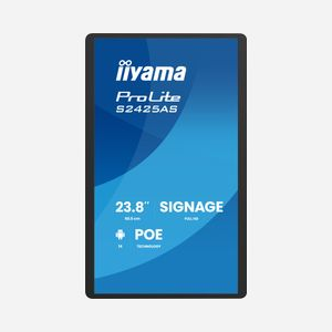 iiyama ProLite S2425AS-B1P Écran LCD 23.8" Full HD 1920x1080 500 cd/m² Android 24/7 WiFi Noir - Miniature 2