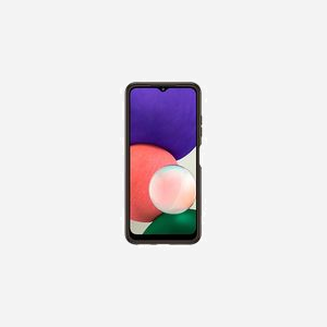 Samsung EF-QA226TBEGEU coque TPU Galaxy A22 5G 6.4" Noir anti-chocs et rayures avec attache personnalisable - Miniature 2