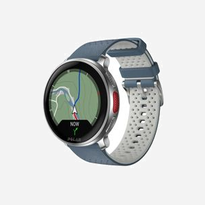 Polar Vantage V3 1.39" AMOLED 454x454 pixels Écran tactile GPS 32 Go 488 mAh Argent Bleu - Miniature 2