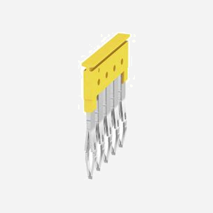 Weidmüller ZQV 2.5/5 Jaune Wemid 24A RoHS 2.8x27.6mm 3.9g 20 pièces