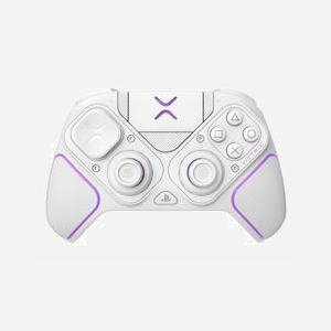 Manette PDP 052-002-WH RF/USB Analogique/Numérique Violet Blanc pour PC, PlayStation 4, PlayStation 5 avec modules interchangeables et audio 3D - Miniature 2