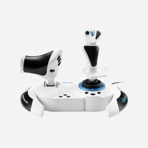 Thrustmaster T.Flight Hotas 5 Microsoft Flight Simulator Edition - Joystick et manette des gaz 14 boutons 5 axes 16 bits Plug & Play pour PS5 PS4 PC Windows - Miniature 2