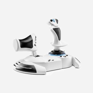Thrustmaster T.Flight Hotas 5 Microsoft Flight Simulator Edition - Joystick et manette des gaz 14 boutons 5 axes 16 bits Plug & Play pour PS5 PS4 PC Windows - Miniature 5