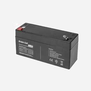 Batterie Green Cell AGM14 VRLA 6V 3.2Ah Sealed Lead Acid 650g 35x61mm - Miniature 2