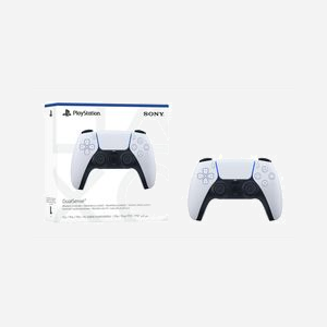 Manette Sony PlayStation 5 PS719022350 sans fil blanc avec touches Menu et Bouton d'allumage - Miniature 2