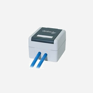 Equip 125451 Boîtier de distribution Keystone en plastique gris 81.4x76.3x58.2mm pour modules - Miniature 3