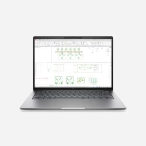 HP ZBook 8 DK2Z8ET Copilot+ PC Intel Core Ultra X9 388H 14" 2.5K 64GB LPDDR5x 1TB SSD Wi-Fi 7 Windows 11 Pro AI Workstation Argent