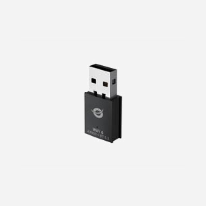Conceptronic ABBY26B carte réseau USB Wi-Fi 6 (802.11ax) Bi-bande 900 Mbit/s Bluetooth 2,4/5 GHz Noir