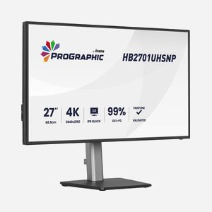 iiyama PROGRAPHIC HB2701UHSNP-B1 écran LCD 27" 4K UHD 3840x2160 mat 4ms 178° USB 3.2 Gen1 VESA noir