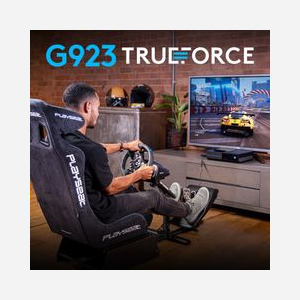 Logitech G G923 Volant + pédales analogique/numérique USB 2.0 Noir pour PC, Xbox One, Series S/X - Miniature 2