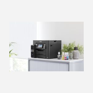 Epson EcoTank L6570 Imprimante laser couleur 1200 x 2400 DPI 21 ppm WiFi numérisation télécopie noire - Miniature 4