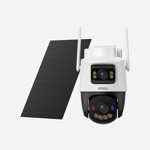 Imou AOV Dual Caméra IP Extérieure 2880x1620p CMOS 1/3" 8x Zoom 25m Plafond Blanc/Noir IPC-SA70F-10M0T2-EU