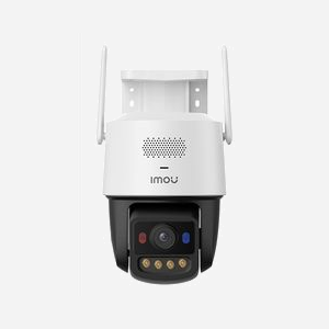 Imou Titan Pro IPC-U7LP-6V0NE Caméra IP Dôme 3200x1800 CMOS 1/1.8" 8x Zoom 3.6mm Intérieur/Extérieur Noir/Blanc