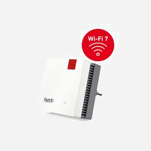 FRITZ! 20003134 Système Wi-Fi maillé Bi-bande 2,4 GHz / 5 GHz Wi-Fi 7 (802.11be) 3600 Mbit/s interne rouge et blanc - Miniature 2