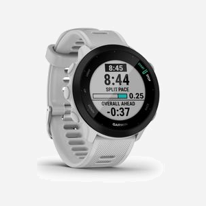 Garmin Forerunner 55 2,64 cm (1,04") MIP 208x208 pixels GPS Silicone Blanc 37 g - Miniature 3