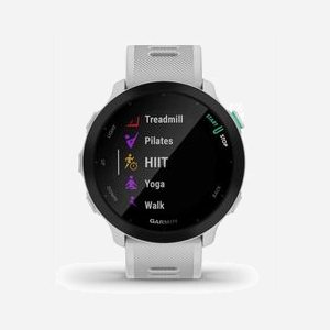 Garmin Forerunner 55 2,64 cm (1,04") MIP 208x208 pixels GPS Silicone Blanc 37 g - Miniature 5