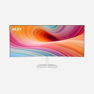 MSI Pro MP341CQW E12 écran 34" UltraWide Quad HD 3440x1440 4ms 21:9 178° VESA haut-parleurs intégrés blanc - Miniature 2