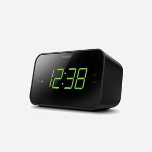 Réveil numérique Philips TAR3306/12 LED Noir secteur AAA 3W 186x96x65mm - Miniature 4