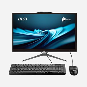 MSI Pro AP222T 14M-428FR PC All-in-One 21.5" FHD Écran tactile Intel Core i5-14400 8 Go DDR4 500 Go SSD Windows 11 Pro Wi-Fi 6E Noir