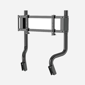 Oplite OP-SMS-GTE Support écran pour simulateur de vol/course en acier noir 865x90x340 mm