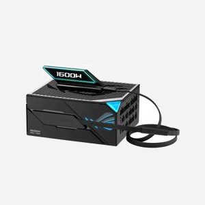 ASUS ROG THOR 1600W 80 PLUS Titanium ATX 20+4 pin avec câbles PCIe, SATA, Molex et ventilateur actif - Miniature 2