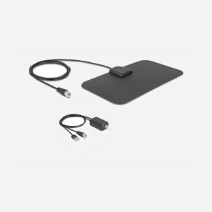 DeLOCK 12085 Antenne TV Intérieure Omni-directionnelle USB Noir 210x120x0.6mm